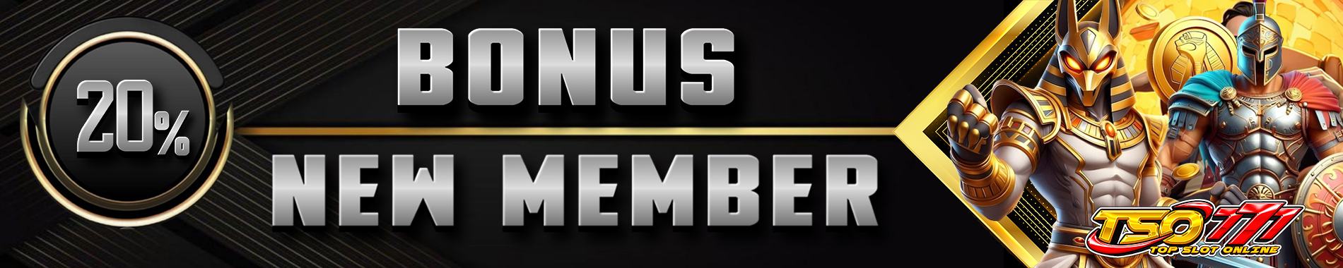 Bonus Deposit New Member 20%